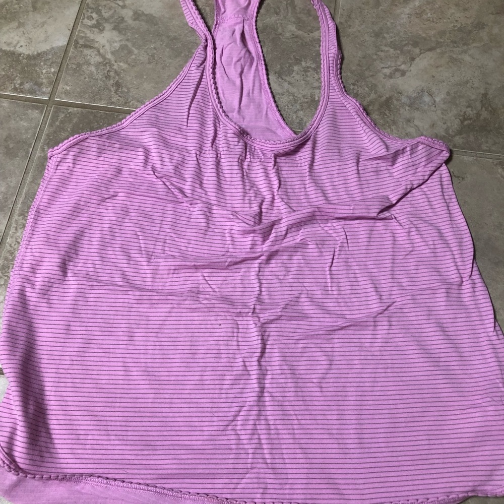pink lululemon tank